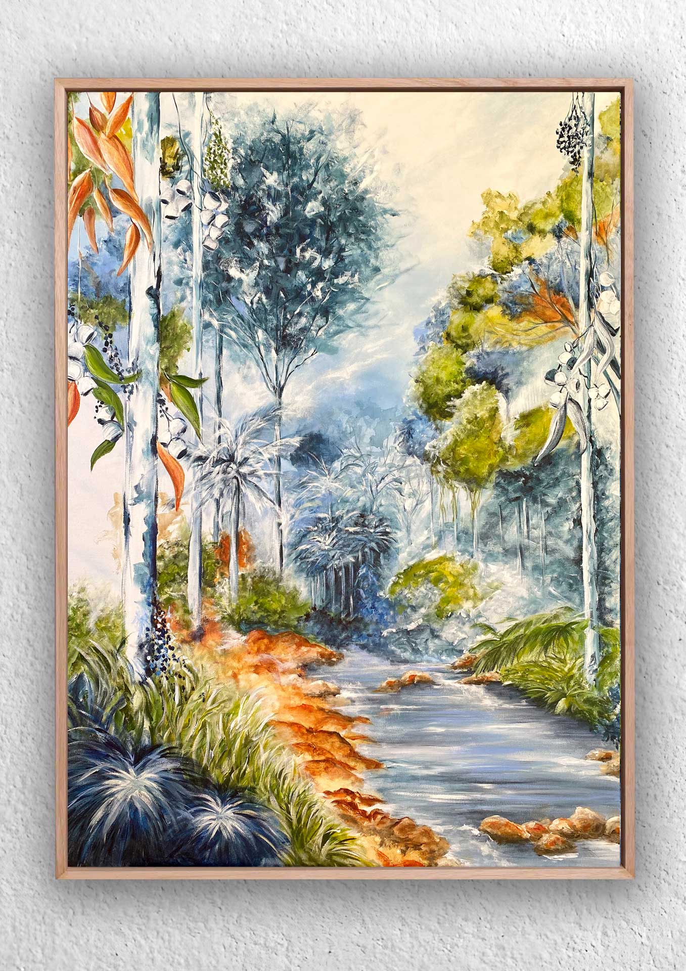 "At the Waters Edge" Art Print