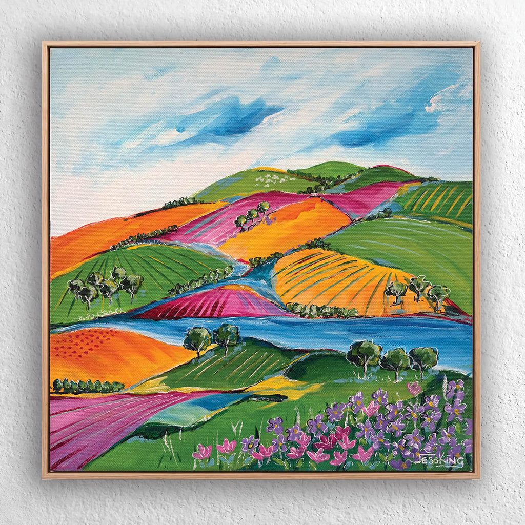 "A River Runs Through" Art Print