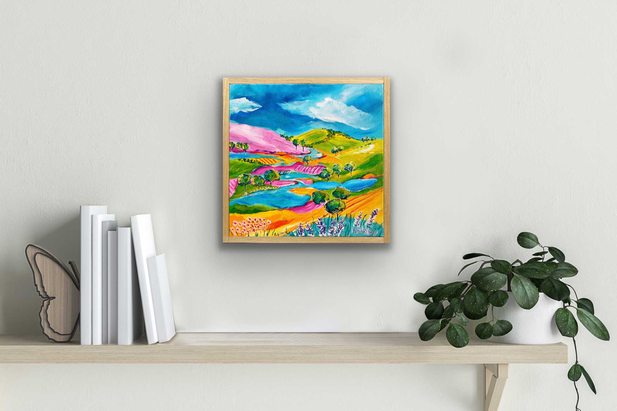 "A River Runs Through" Art Print