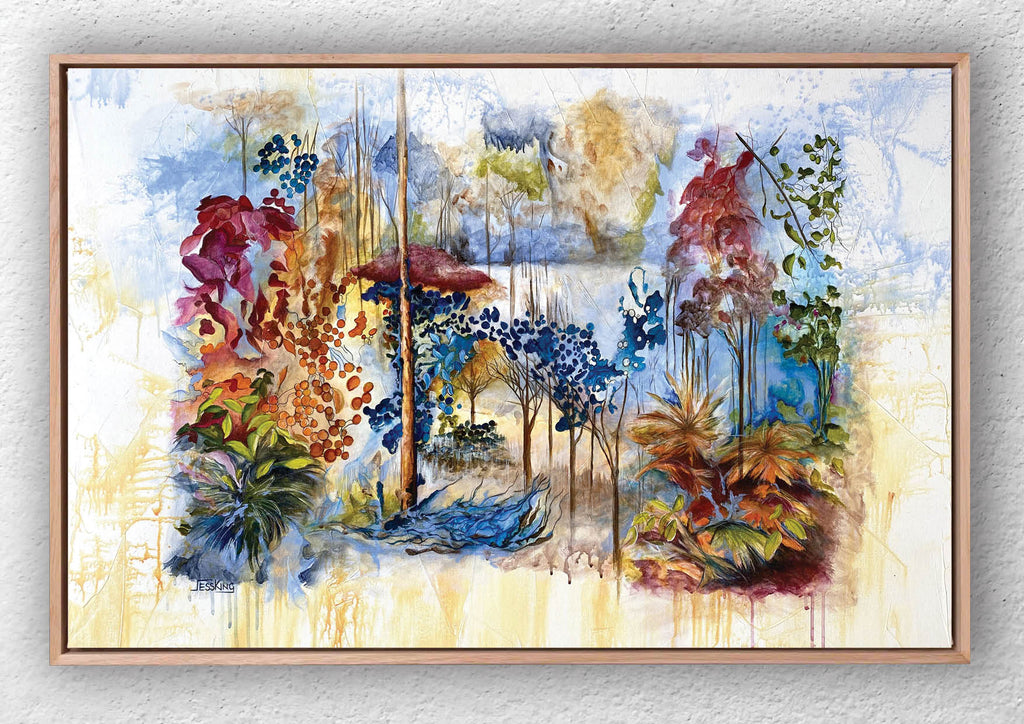 "Aussie Bush 1" Art Print