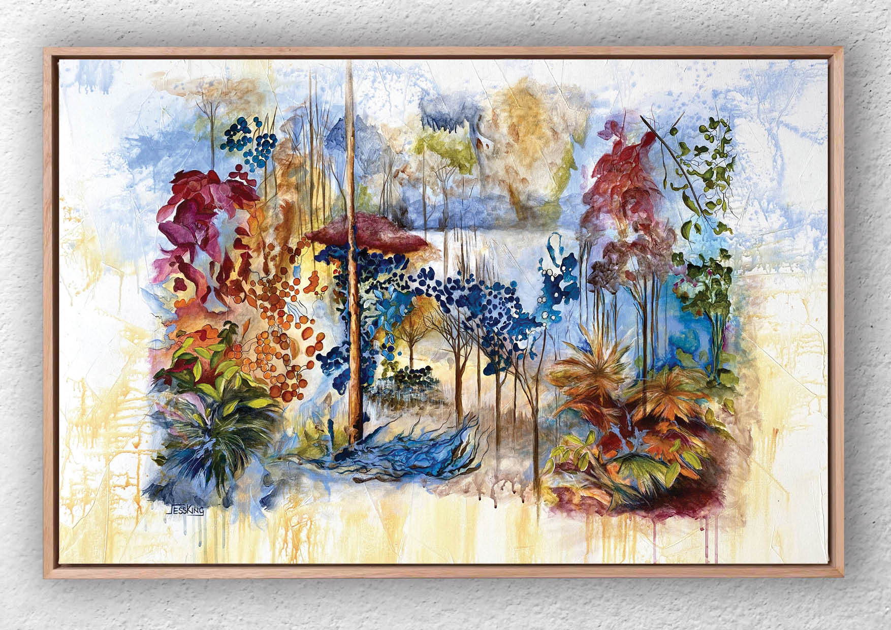 "Aussie Bush 1" Art Print