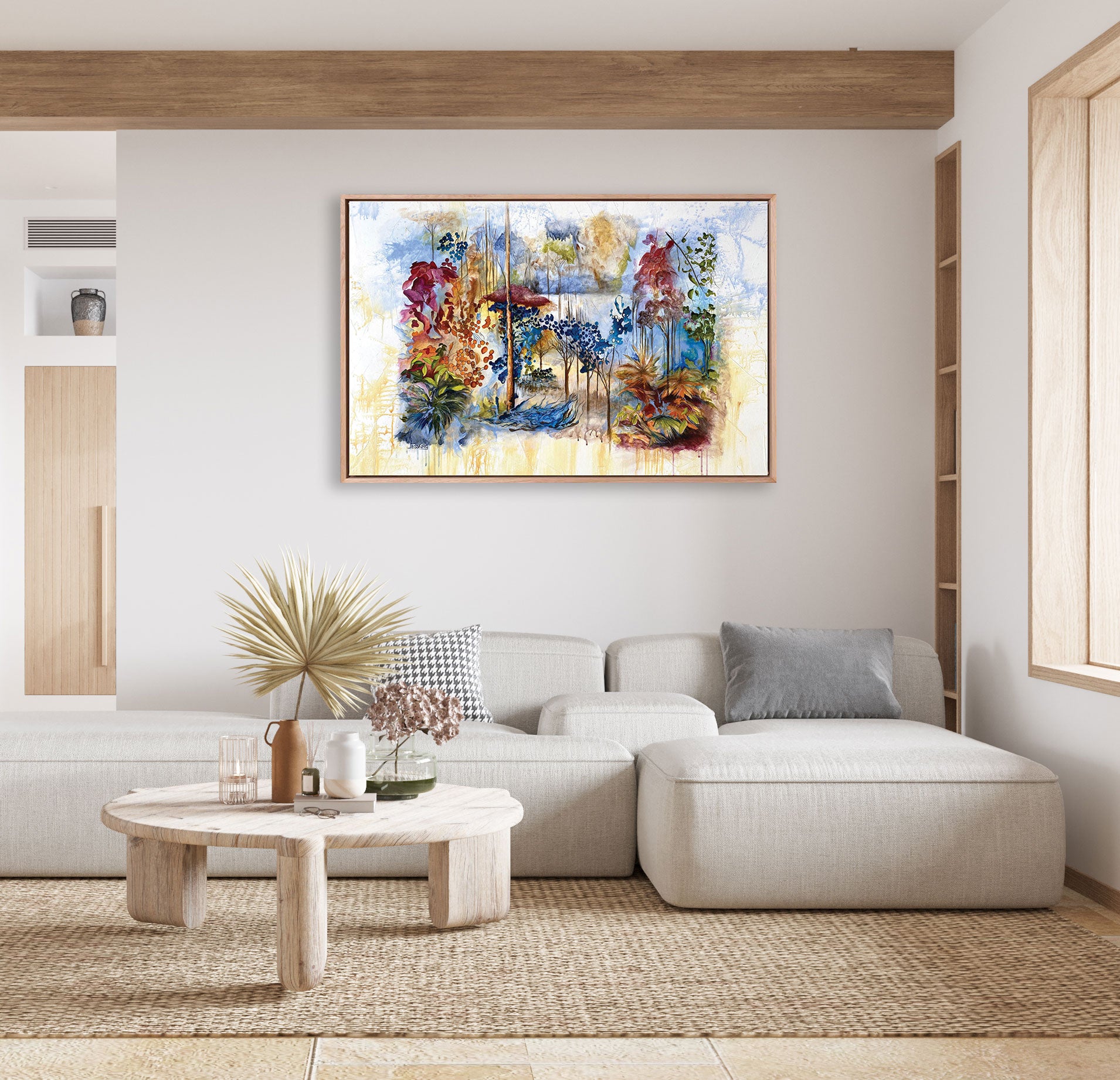 "Aussie Bush 1" Art Print