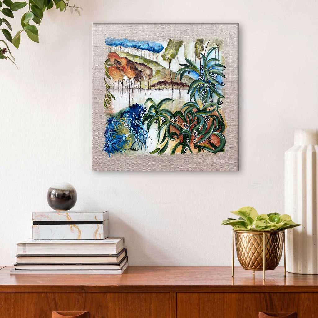 Aussie Bush Beauties Landscape Painting