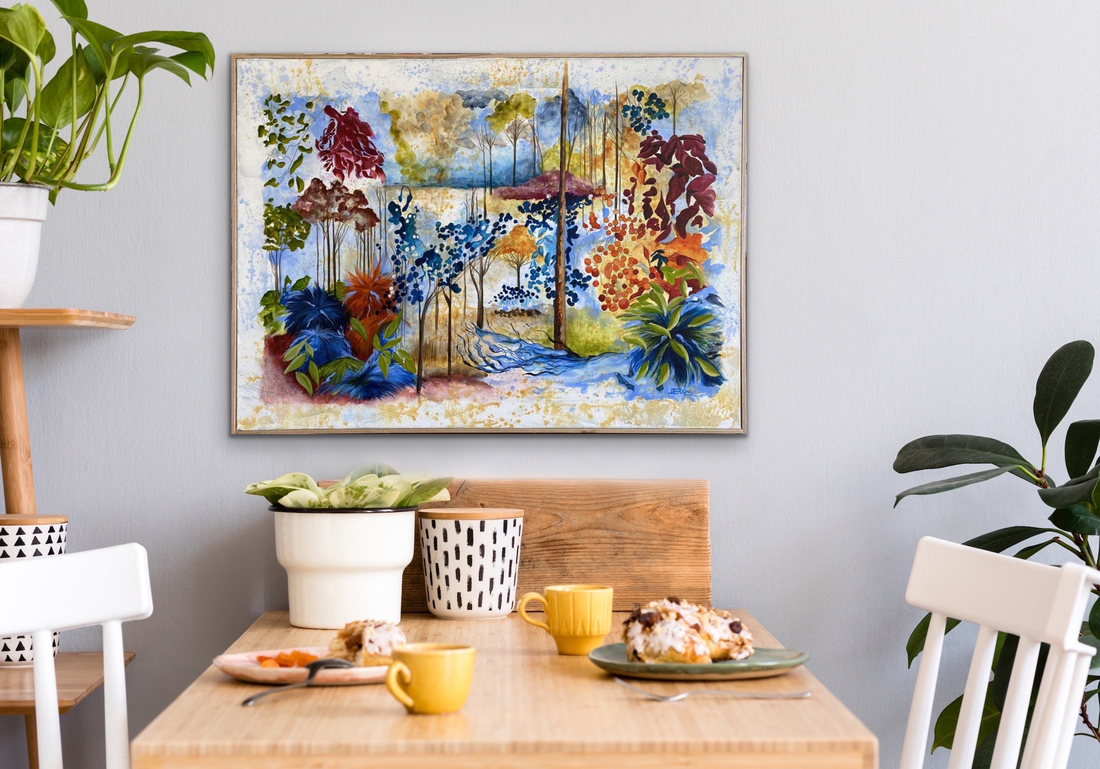 "Aussie Bush 5" Art Print