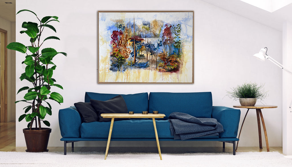 "Aussie Bush 1" Art Print
