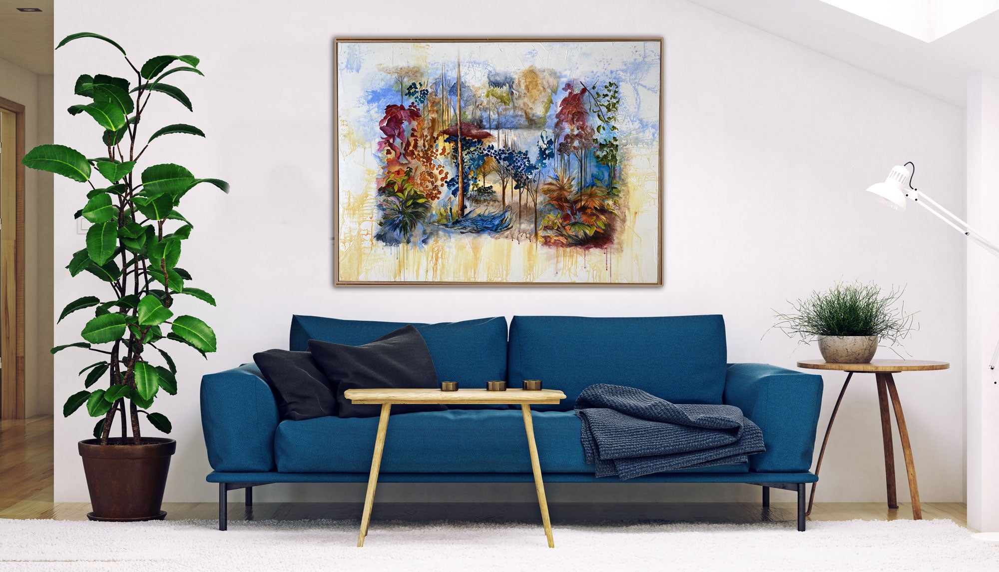 "Aussie Bush 1" Art Print