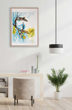 "Kookaburra Wattle" Art Print