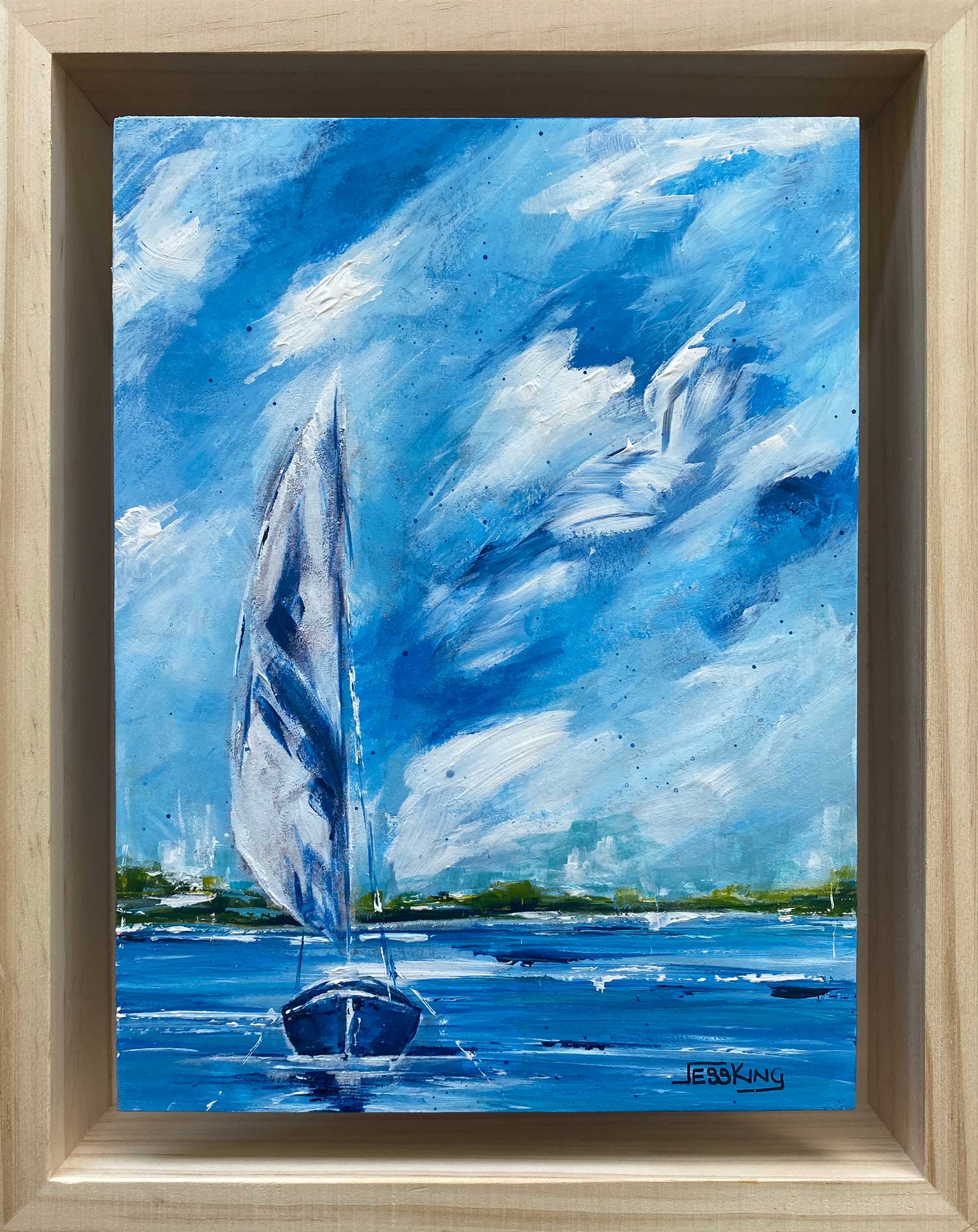 Maiden Voyage Original Artwork Original Art Jess King Artist Maiden-Voyage-Original