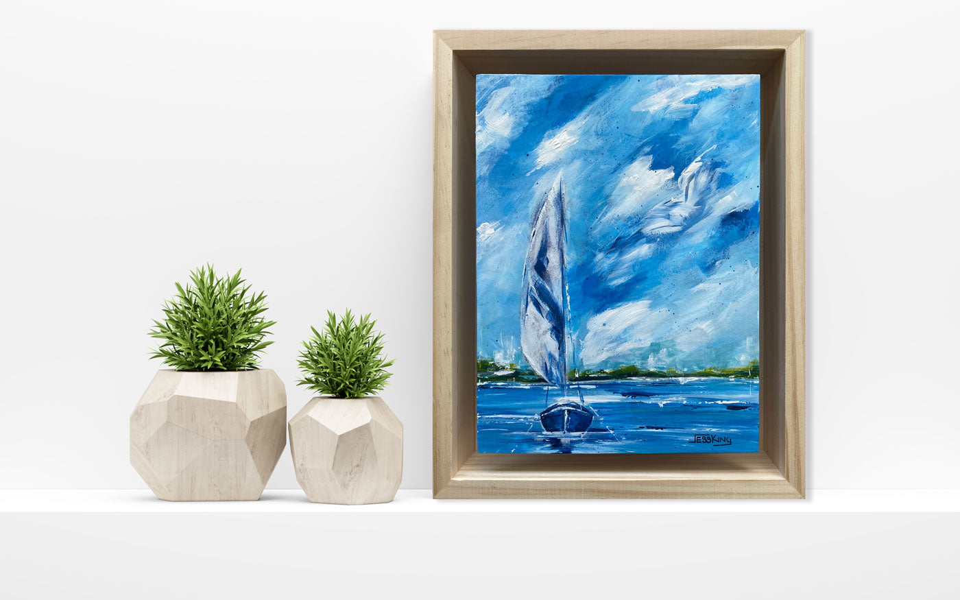 Maiden Voyage Original Artwork Original Art Jess King Artist Maiden-Voyage-by-Jess-King-Artist-insitu