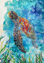 "My Turtle" Art Print