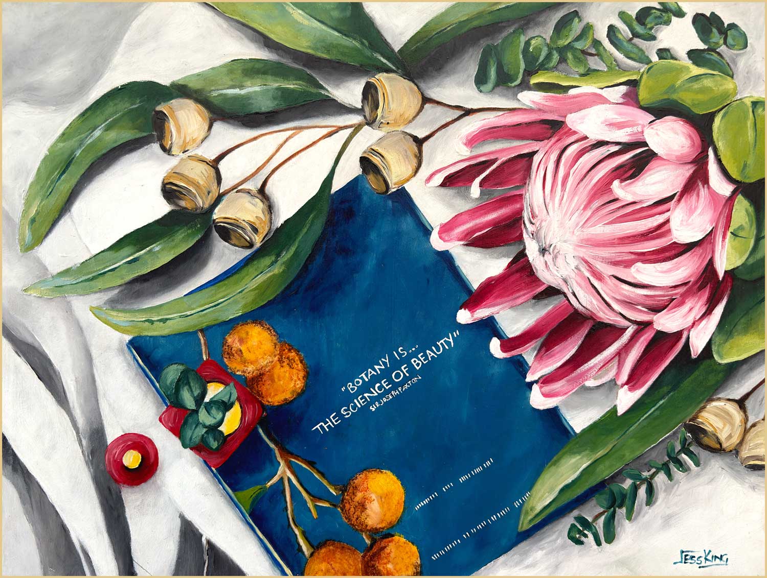 Petals & Pages Still Life