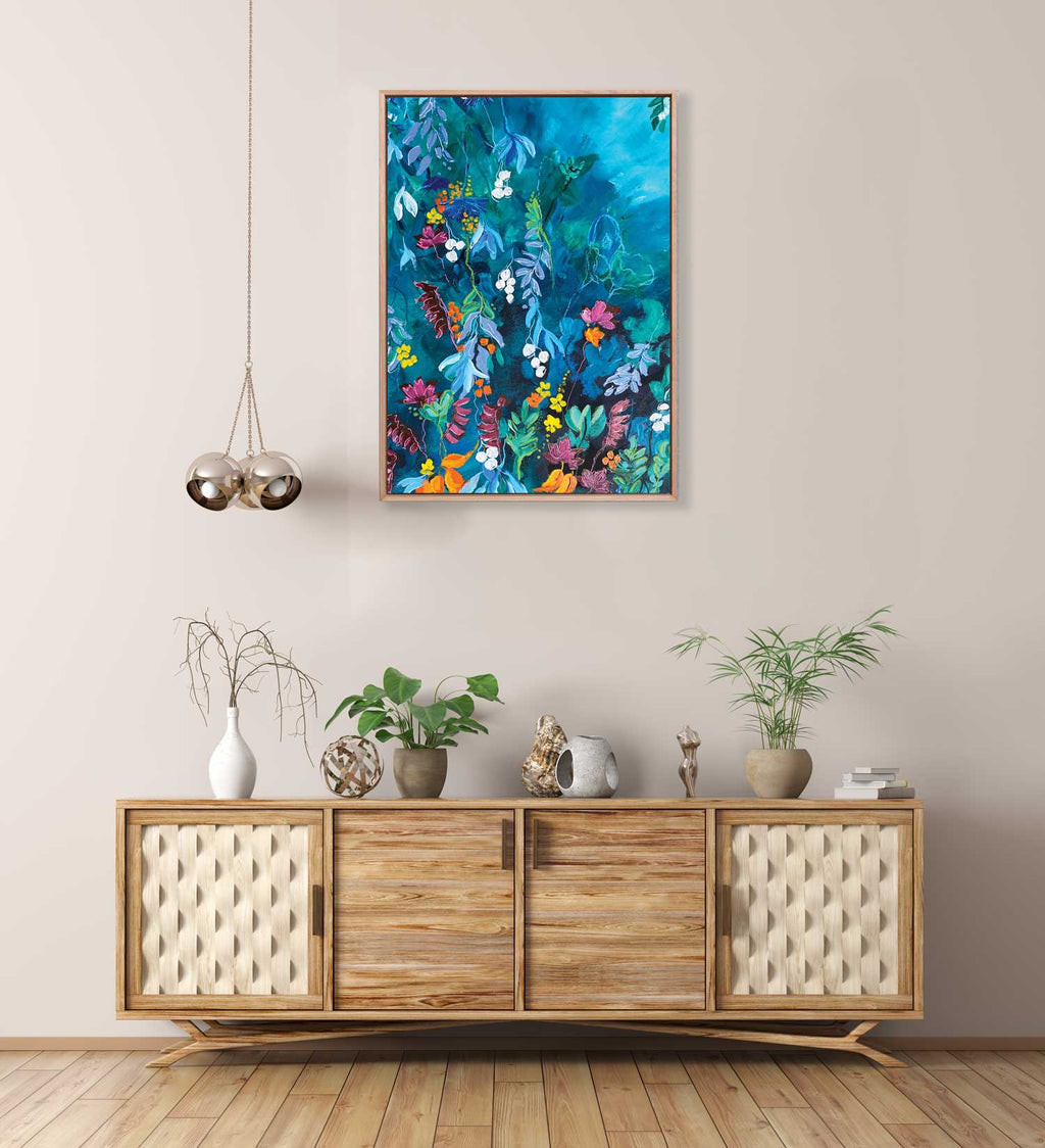 "Spring into Summer Garden" Canvas Art Print Abstract Jess King Artist Spring-into-Summer-Garden__Jess_King_web-inistu
