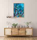 "Spring into Summer Garden" Canvas Art Print Abstract Jess King Artist Spring-into-Summer-Garden__Jess_King_web-inistu