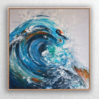 "Wave Crashing 2" Canvas Art Print Abstract Jess King Artist Wavecrashing-2-by_Jess_King_Artist